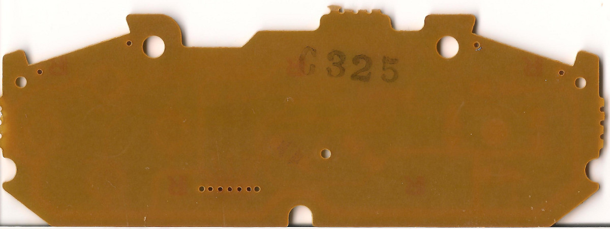 Back of SNES Controleller PCB
